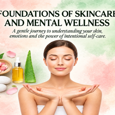 THE FOUNDATIONS OF SKINCARE AND MENTAL WELLNESS